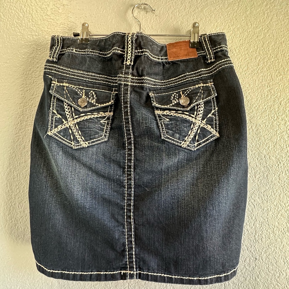 Maurices denim skirt